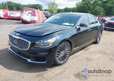 2020 Kia K900 Luxury from USA, damaged, VIN KNAS34J61L6020637
